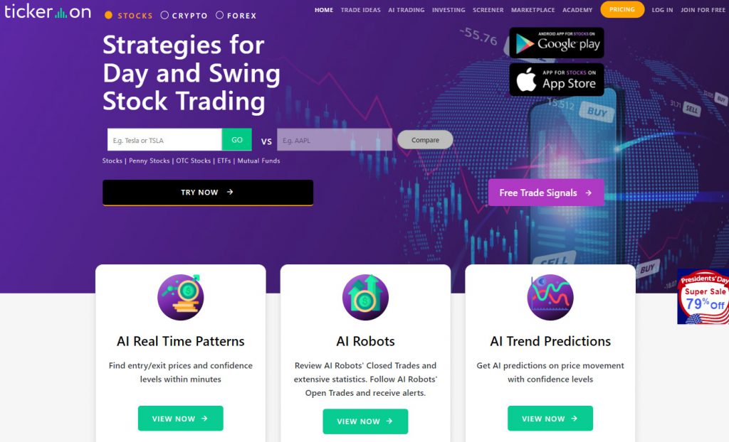 Tickeron's AI Stock Charts & Scanning Test & Review