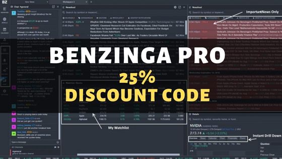 Benzinga Discount Coupon Code - Verified